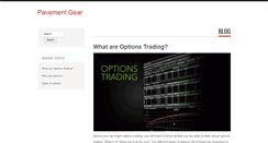 Desktop Screenshot of pavementgear.com